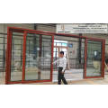 Doorwin office partition door 2018 latest super wide heavy duty lift slide glass door for entrance